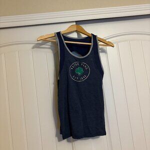 Notre Dame Fighting Irish Tank Top Womens XS Xtra Small Notre Dame Dark Blue